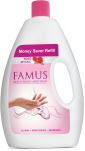 Famus Moisturising Hand wash Refill Bottle 900ml - Rose